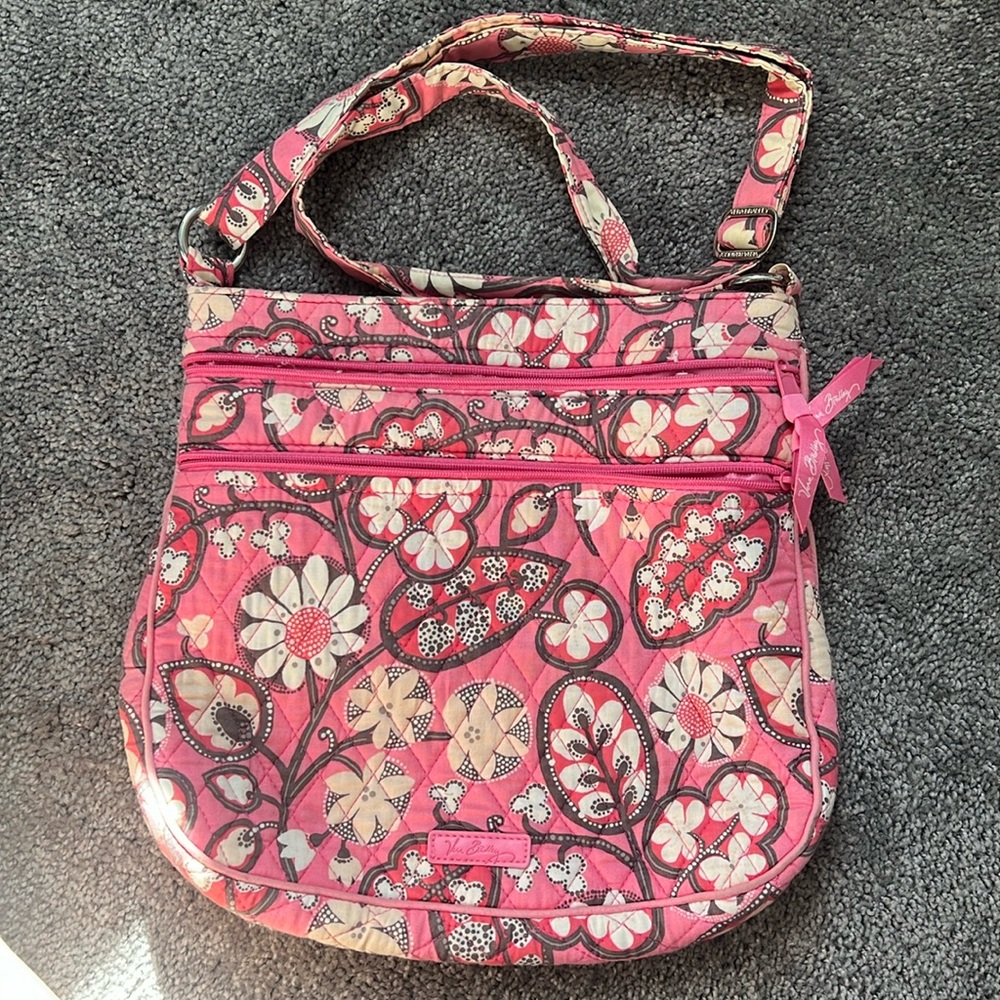 Pink Paisley Vera Bradley Crossbody Bag